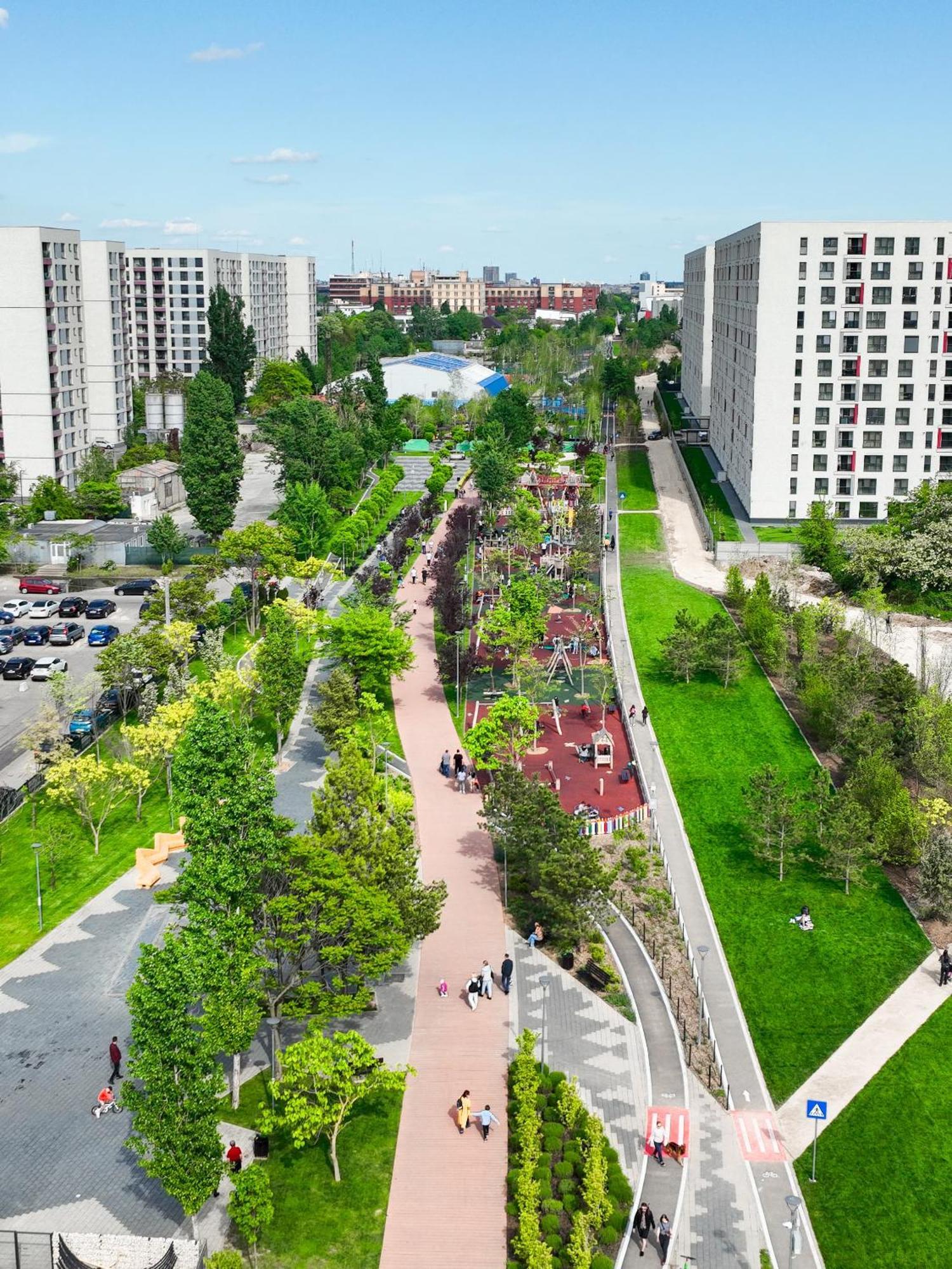 Appartamento Afi Discret Jacuzzi Bucarest Esterno foto